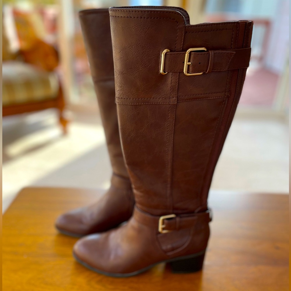 Unisa Tall Brown Boots. Size 7